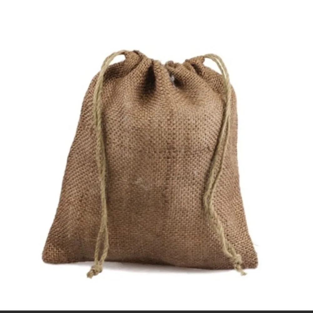 50 Burlap Favor Bags